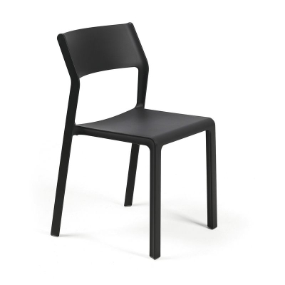 Naber Trill 1 chair, fiberglass polypropylene, anthracite, 3038012