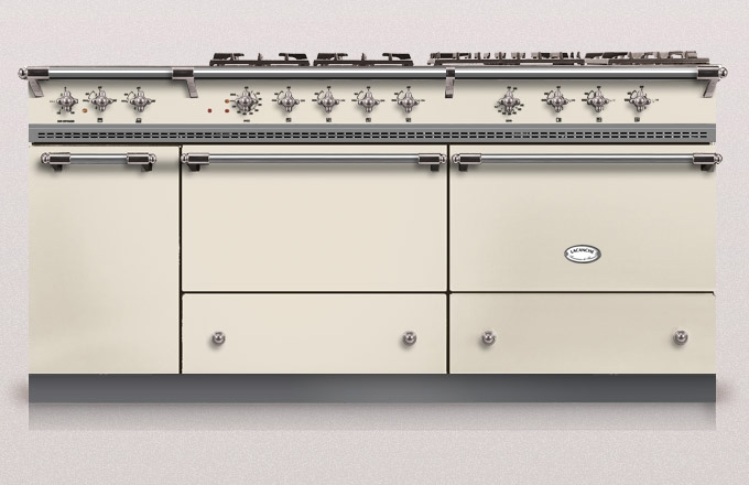 Lacanche Sully 1800-G Classic, cooking station, 180.5 cm, color Ivoire, with 5 year guarantee!