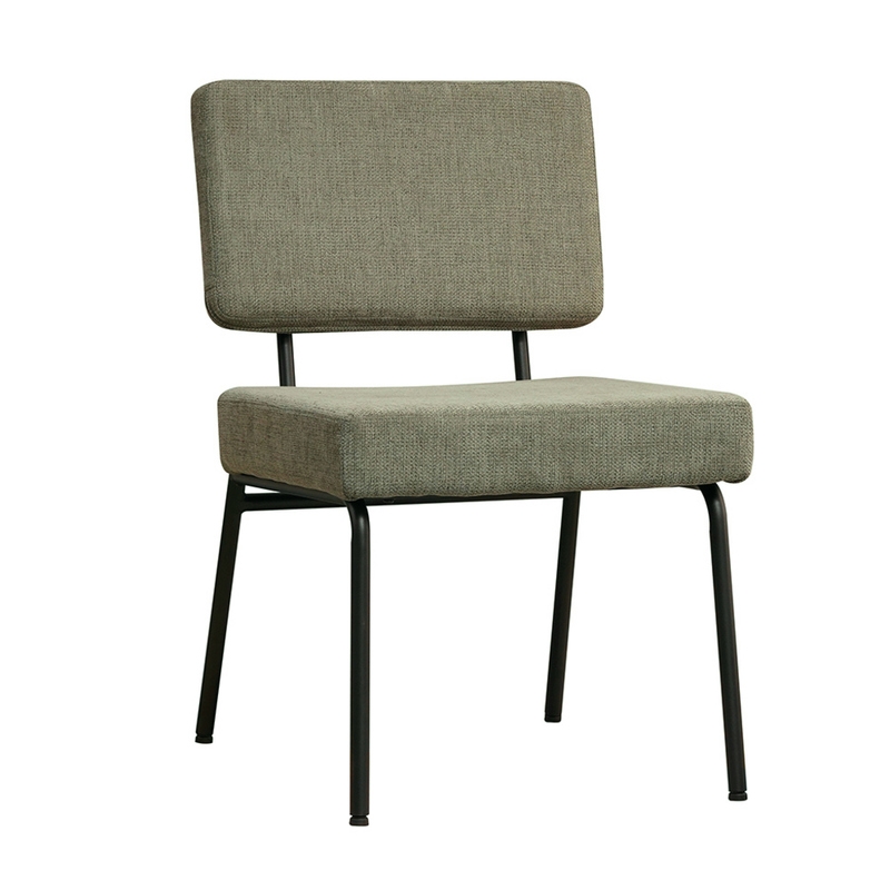 Naber Tablon Rocco 1R chair, black frame, green cover, 3039054