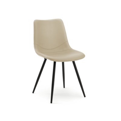 Naber Lino 1K, chair, black frame, toffee cover, 3038392