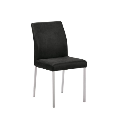 Naber Tablon Barile 1WS chair, stainless steel frame, slate gray cover, 3037319