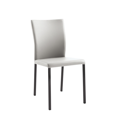 Naber Tablon Daimo 1K chair, black frame, cream cover, 3038196