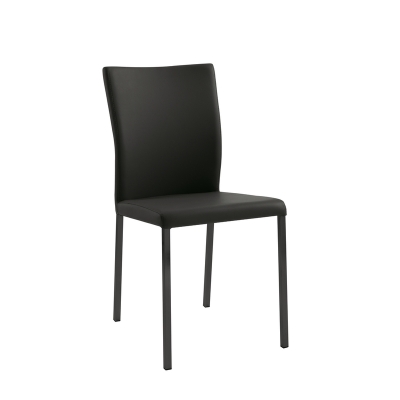 Naber Tablon Daimo 1K chair, black frame, dark gray cover, 3038197