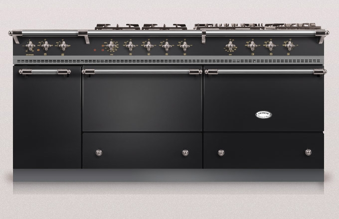 Lacanche Sully 1800-G Classic, cooking station, 180.5 cm, color anthracite, with 5 year guarantee!