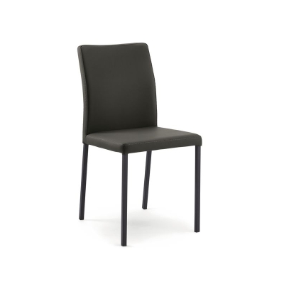 Naber Tablon Borsa 1K chair, black frame, dark gray cover, 3038363