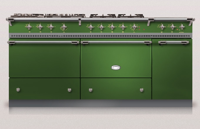 Lacanche Sully 1800-D Classic, cooking station, 180.5 cm, color Vertain Glais, with 5 year guarantee!