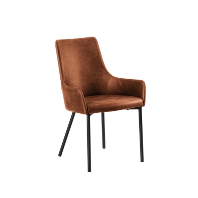 Naber Vive WS chair, black frame, brown cover, 3038485