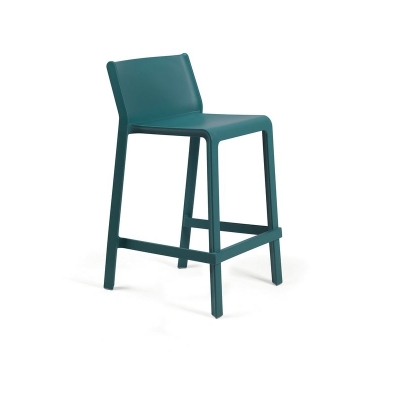 Naber Tablon Trill 2 stool, fiberglass polypropylene blue, 3038026
