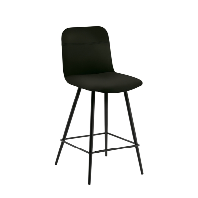 Naber Tablon Felice 2WS stool, black frame, black cover, 3038333