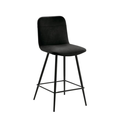 Naber Tablon Felice 2WS stool, black frame, black cover, 3038329