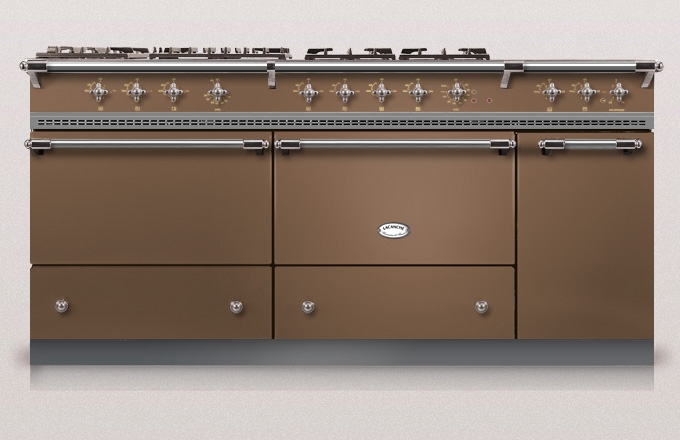 Lacanche Sully 1800-D Classic, cooking station, 180.5 cm, color Marronglance, with 5 year guarantee!