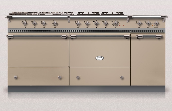 Lacanche Sully 1800-D Classic, cooking station, 180.5 cm, color Frangipane, with 5 year guarantee!