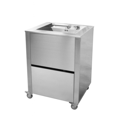 Jokodomus köögikäru Cun valamu, roostevaba teras, 679161