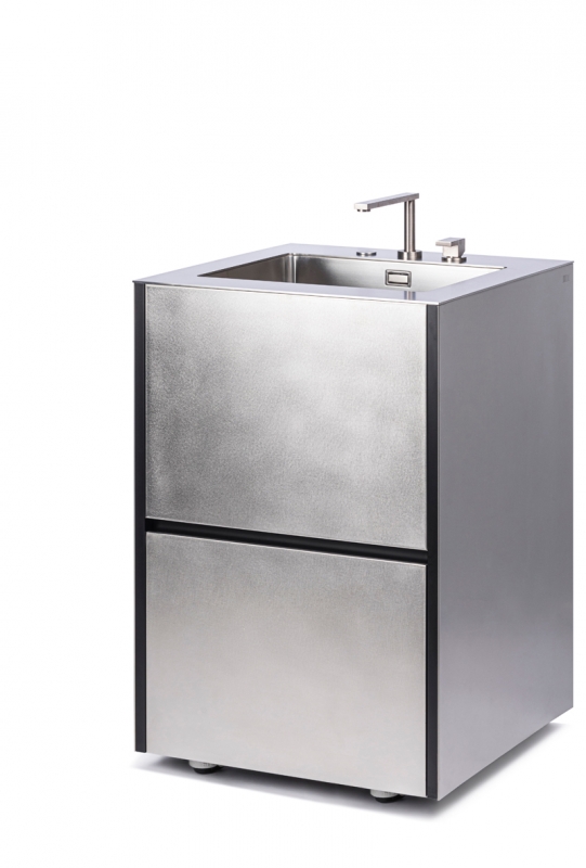 Jokodomus ONO kitchen module with sink, stainless steel, 765161