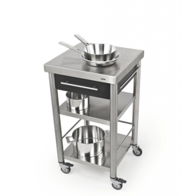 Кухонная тележка Jokodomus, Auxilium, Кориан черный, 689501