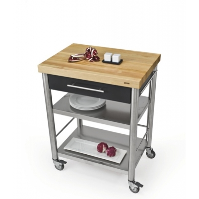 Кухонная тележка Jokodomus, Auxilium, Кориан черный, 688701