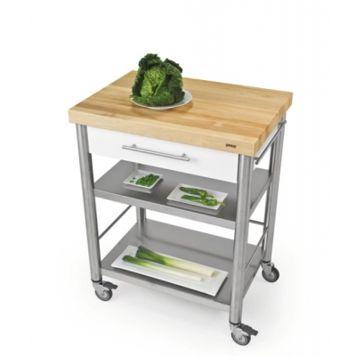 Кухонная тележка Jokodomus, Auxilium, Кориан белый, 695701
