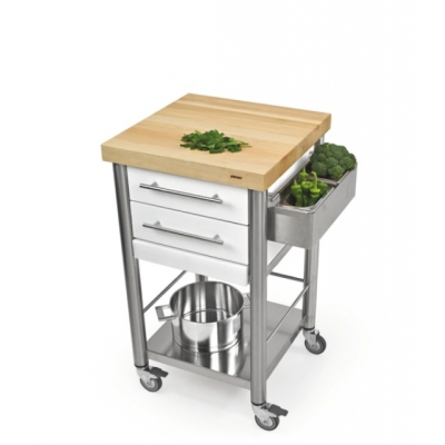 Кухонная тележка Jokodomus, Auxilium, Кориан белый, 695502