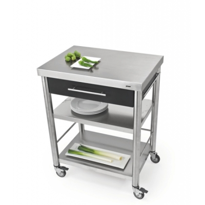 Кухонная тележка Jokodomus, Auxilium, Кориан черный, 689701