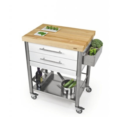 Кухонная тележка Jokodomus, Auxilium, Кориан белый, 695702