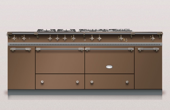 Lacanche Sully 1800-G Classic, cooking station, 180.5 cm, color Marronglace, with 5 year guarantee!