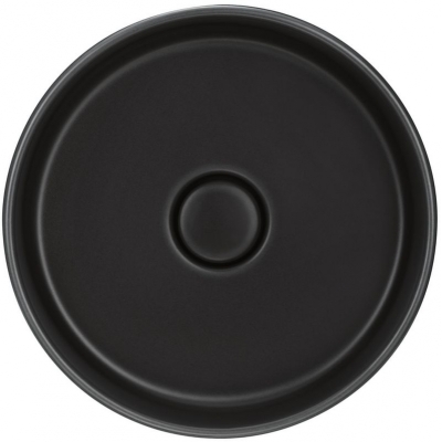 Naber Patera 40, ümmargune keraamiline kraanikauss, nero, 1091102