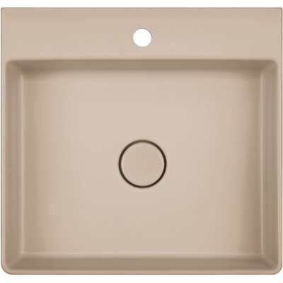 Systemceram KeraDomo SANARA 50 tööpinna kraanikauss Fango (matt), 5-aastase garantiiga