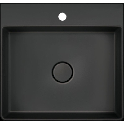 Systemceram KeraDomo SANARA 50 Nigra kraanikauss (matt), 5-aastane garantii