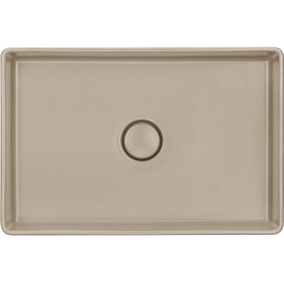 Systemceram KeraDomo LAVARA 60 tööpinnaga valamu Fango (matt), 5-aastase garantiiga