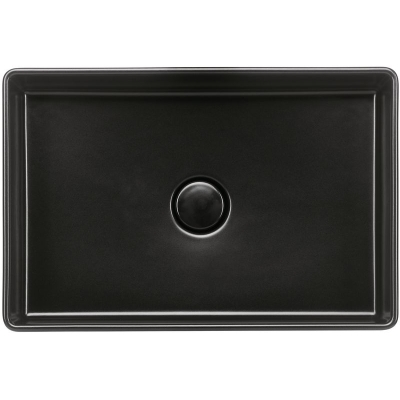 Naber Lavara 60, lauapealne keraamiline kraanikauss, nero, 1091112