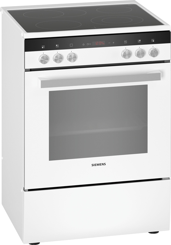 Siemens HK9R3A220, iQ300, freestanding electric cooker, white, EEK: A, with 5 year guarantee!