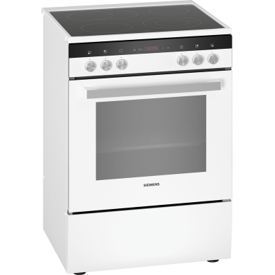 Siemens HK9R3A220, iQ300, freestanding electric cooker, white, EEK: A, with 5 year guarantee!