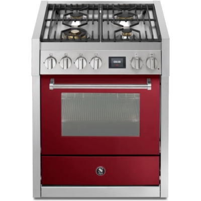 Terasest Genesi 70, pliit, 70 cm, Combisteam, Bordeaux, gaasipliit, GQ7S-4BR, garantiiga 5 aastat!