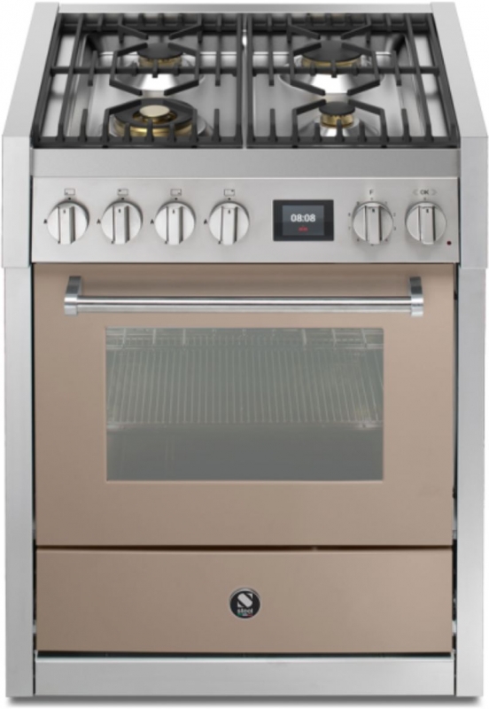 Terasest Genesi 70, pliit, 70 cm, Combisteam, Sabbia, gaasipliit, GQ7S-4SA, garantiiga 5 aastat!