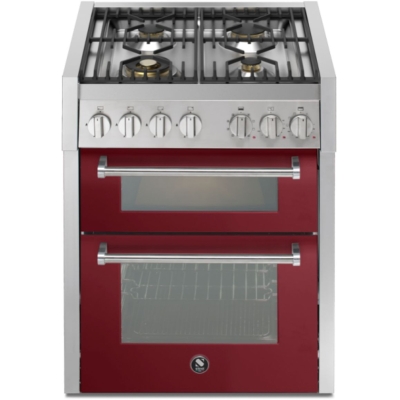 Terasest Genesi 70/2, pliit, 70 cm, Combisteam, Bordeaux, gaasipliit, GQ7SF-4BR, garantiiga 5 aastat!