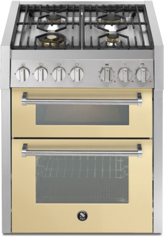 Teras Genesi 70/2, Pliit, 70 cm, Combisteam, Crema, gaasipliit, GQ7SF-4CR, garantiiga 5 aastat!