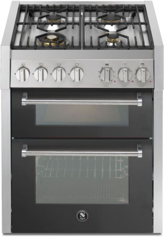 Teras Genesi 70/2, Pliit, 70 cm, Combisteam, Antracite, gaasipliit, GQ7SF-4AN, garantiiga 5 aastat!