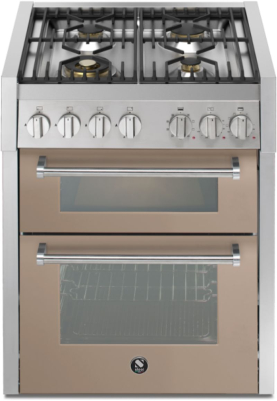 Terasest Genesi 70/2, pliit, 70 cm, Combisteam, Sabbia, gaasipliit, GQ7SF-4SA, garantiiga 5 aastat!