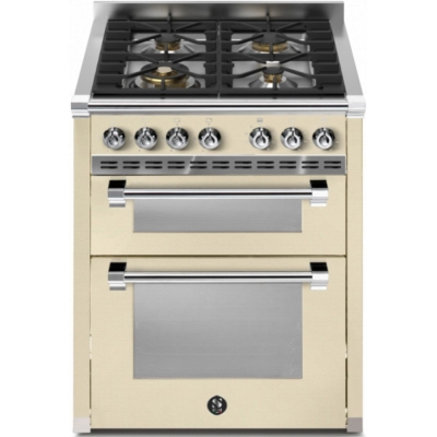 Terasest Ascot 70/2, Pliit, 70 cm, Combisteam, Crema, gaasipliit, AQ7SF-4CR, garantiiga 5 aastat!