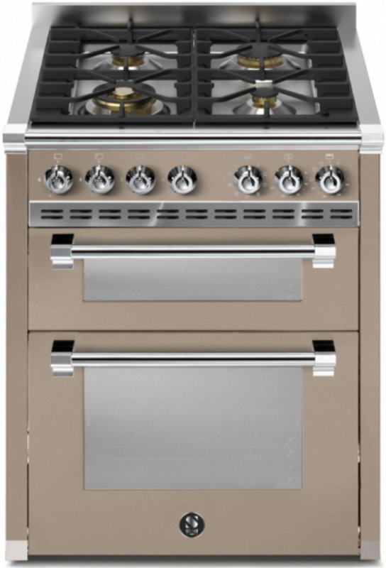 Стальной Ascot 70/2, плита, 70 см, Combisteam, Sabbia, газовая плита, AQ7SF-4SA, с гарантией 5 лет!