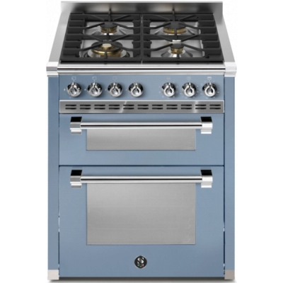 Terasest Ascot 70/2, Pliit, 70 cm, Combisteam, Celeste, gaasipliit, AQ7SF-4CE, garantiiga 5 aastat!