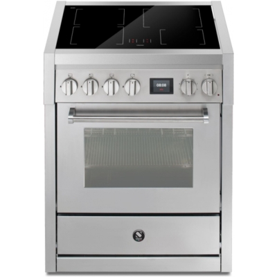 Steel Genesi 70, Плита, 70 см, Combisteam, Нержавеющая сталь, индукционная плита, GQ7S-4ISS, с гарантией 5 лет!