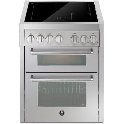 Steel Genesi 70/2, Range cooker, 70 cm, Combisteam, Stainless Steel, induction hob, GQ7SF-4ISS, with 5 year guarantee!