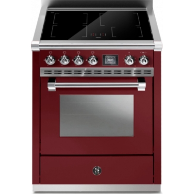 Terasest Ascot 70, Vahepliit, 70 cm, Combisteam, Bordeaux, induktsioonpliit, AQ7S-4IBR, garantiiga 5 aastat!