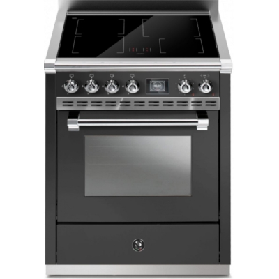 Сталь Аскот 70, Плита, 70 см, Combisteam, Антрацит, индукционная варочная панель, AQ7S-4IAN, с гарантией 5 лет!