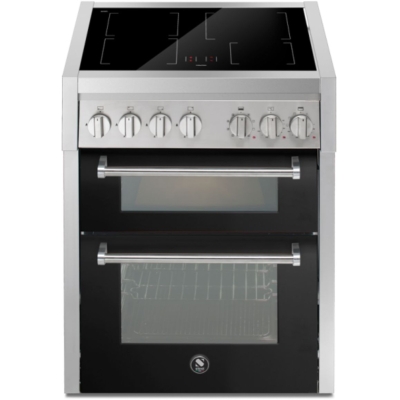 Steel Genesi 70/2, плита, 70 см, Combisteam, Nero, индукционная плита, GQ7SF-4IBA, с гарантией 5 лет!