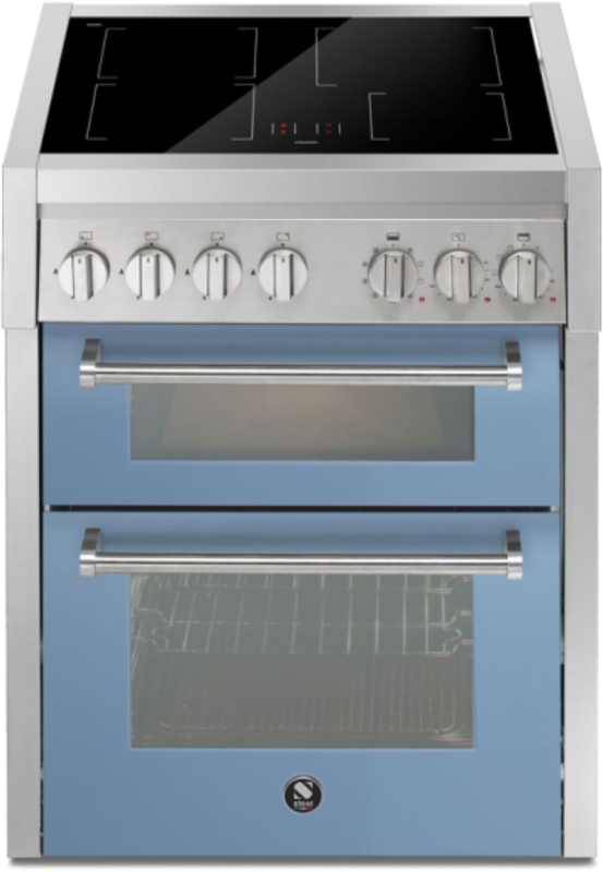 Terasest Genesi 70/2, pliit, 70 cm, Combisteam, Celeste, induktsioonpliit, GQ7SF-4ICE, garantiiga 5 aastat!