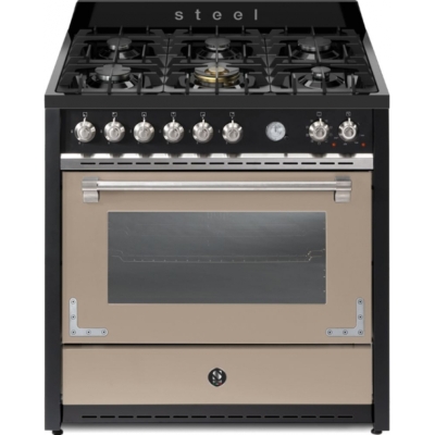 Terasest Oxford 90, pliit, 90 cm, multifunktsionaalne ahi, Sabbia, gaasipliit, X9F-6SA, garantiiga 5 aastat!