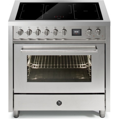 Terasest Enfasi 90, pliit, 90 cm, multifunktsionaalne ahi, roostevaba, induktsioonpliit, EQ9F-5FIWSS, garantiiga 5 aastat!