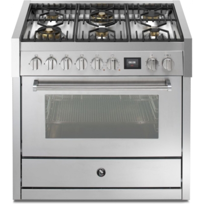 Teras Genesi 90, Pliit, 90 cm, Combisteam, Roostevaba teras, gaasipliit, GQ9S-6WSS, garantiiga 5 aastat!